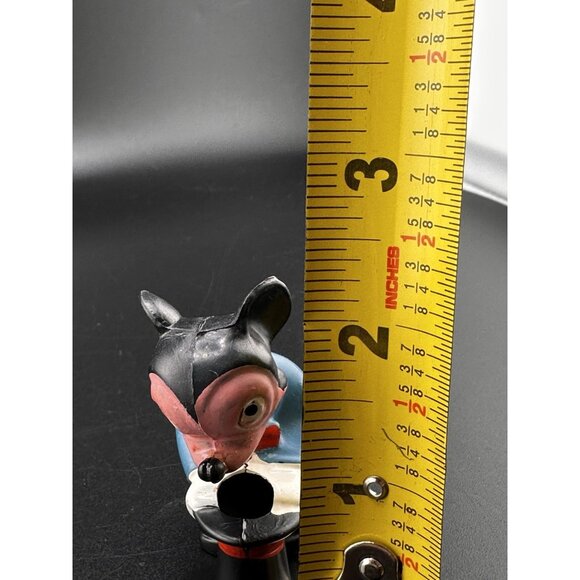 Vtg 1950 Walt Disney Production Marx Toy Mickey Mouse Bobble Head Antique Nodder - Picture 11 of 12